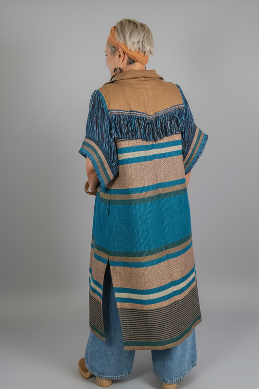 Chaleco Alba, moda artesanal (pieza única)