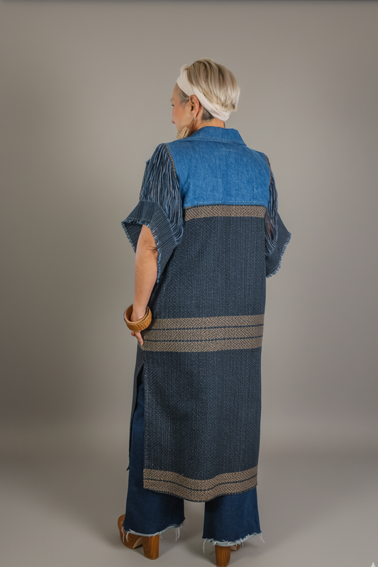 Chaleco Estelar, moda artesanal (pieza única)