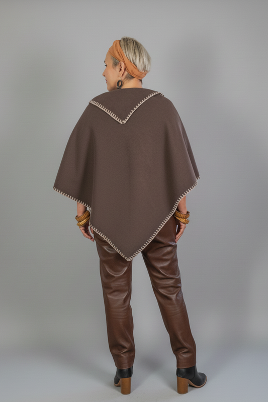 Capa Estrella, moda artesanal (pieza única)