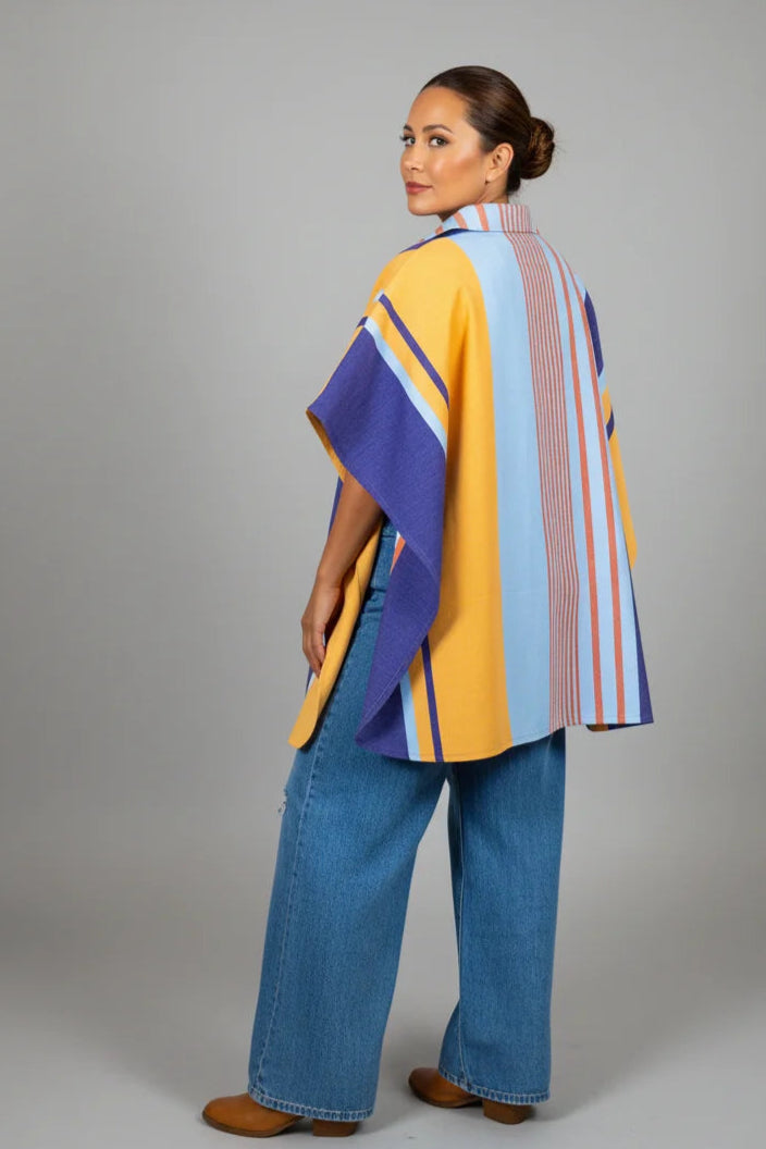 Ruana Guizio, moda artesanal (pieza única) (Copia) - Nativa de Corazón