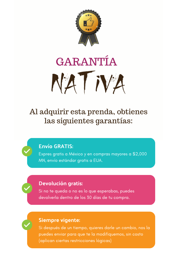 Chaleco Chara corto - Nativa de Corazón