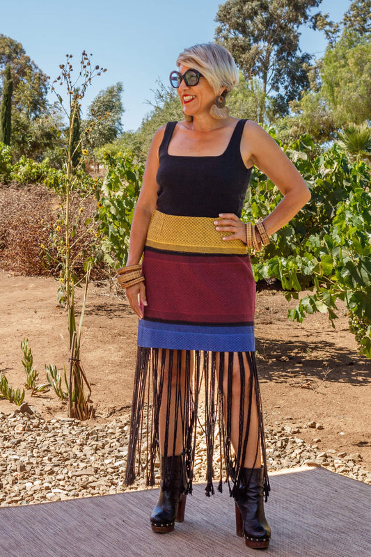 Falda Cascada - Nativa de Corazón