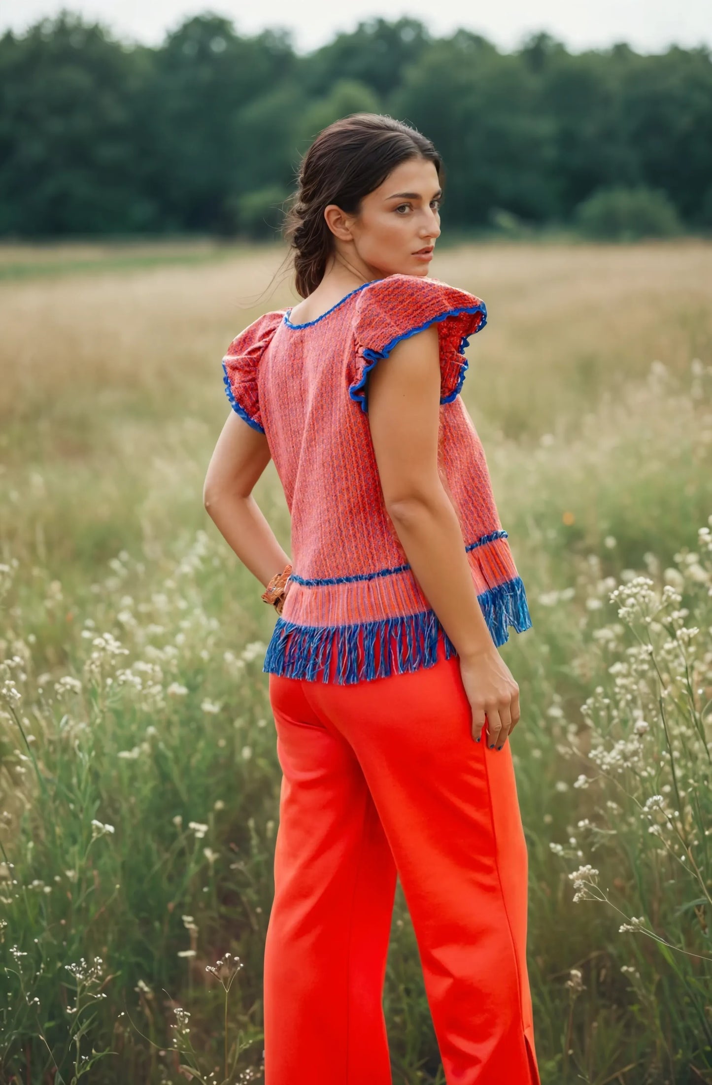 blusa de diseño original de moda mexicana artesanal y contemporánea