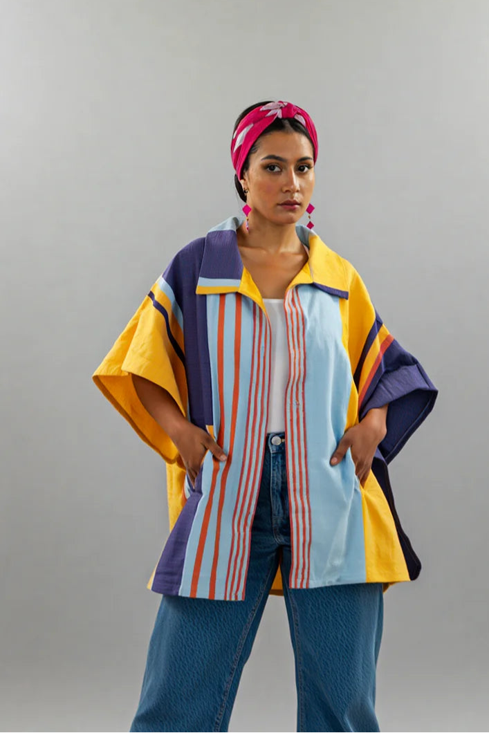 Ruana Guizio, moda artesanal (pieza única) (Copia) - Nativa de Corazón