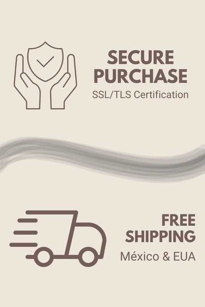 Todas las compras en esta tienda en línea son seguras y el envío a México y EUA son gratis.