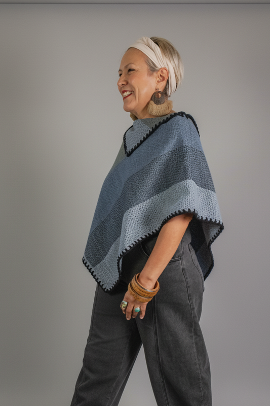 Capa Firmamento, moda artesanal (pieza única)