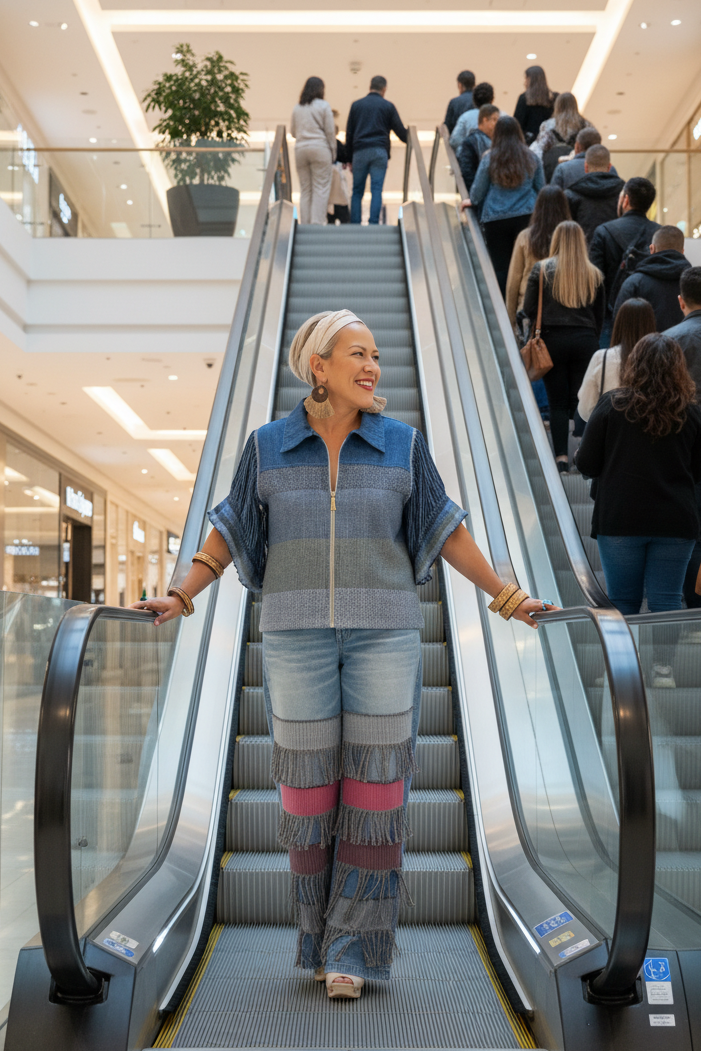 Chamarra Firmamento, moda artesanal (pieza única)