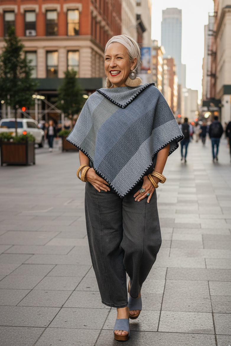 Capa Firmamento, moda artesanal (pieza única)