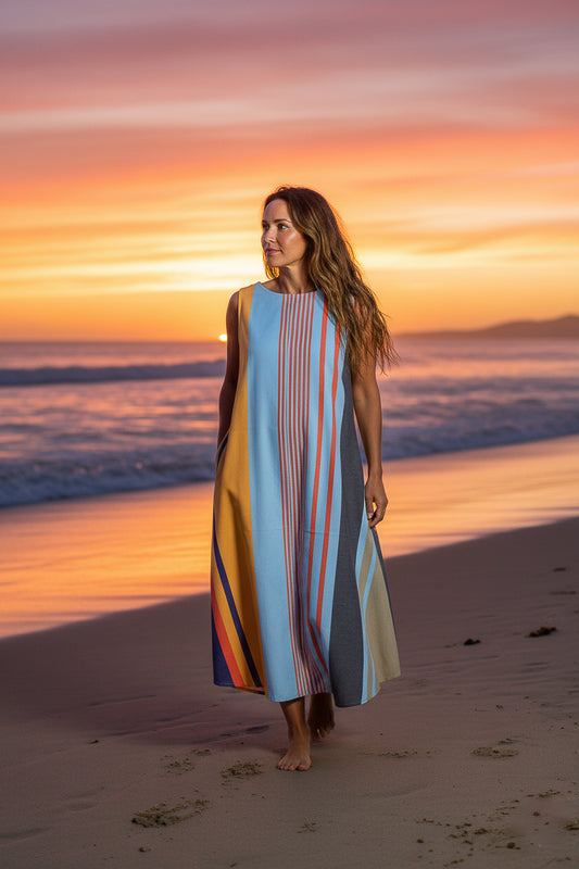 Vestido Ocotlán, artesanal (pieza única) - Nativa de Corazón