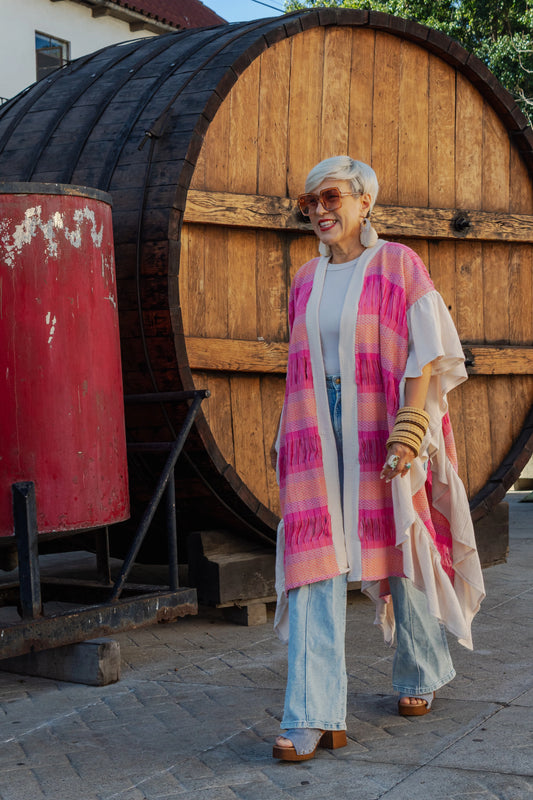 Ruana Sicarú, artesanal (pieza única)