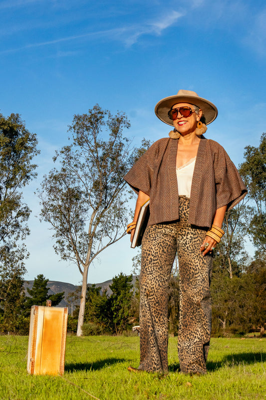 Kimono Estelar, moda artesanal (pieza única)