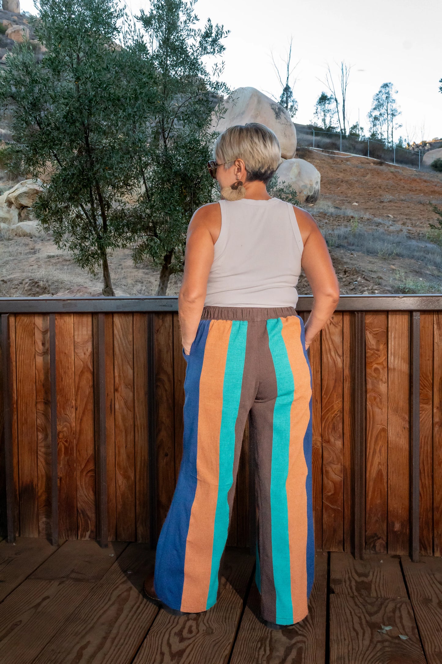 Pantalón Hormiguita, moda artesanal (pieza única) - Nativa de Corazón