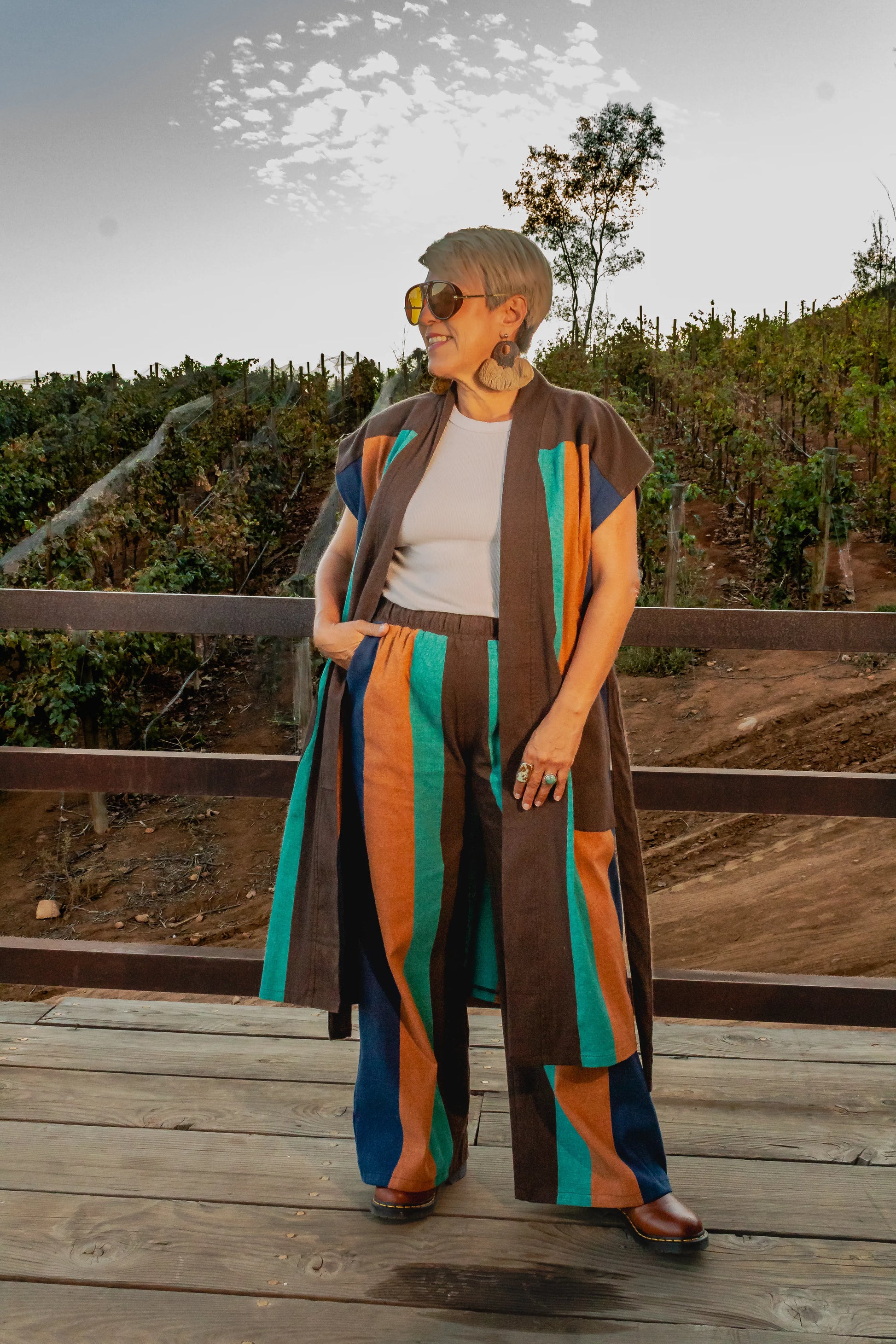 Pantalón Hormiguita, moda artesanal (pieza única) - Nativa de Corazón