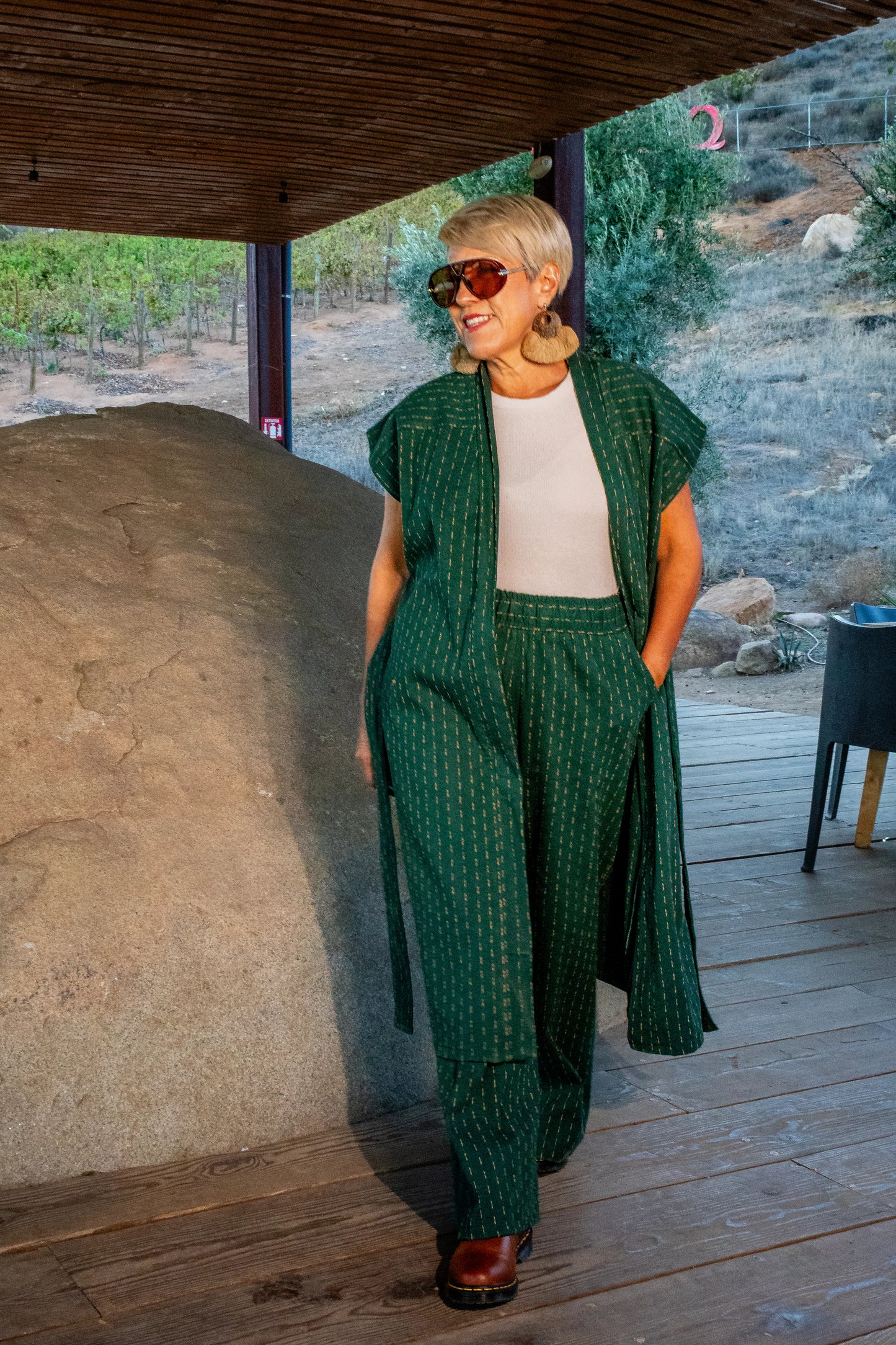 Pantalón Hormiguita, moda artesanal (pieza única) - Nativa de Corazón