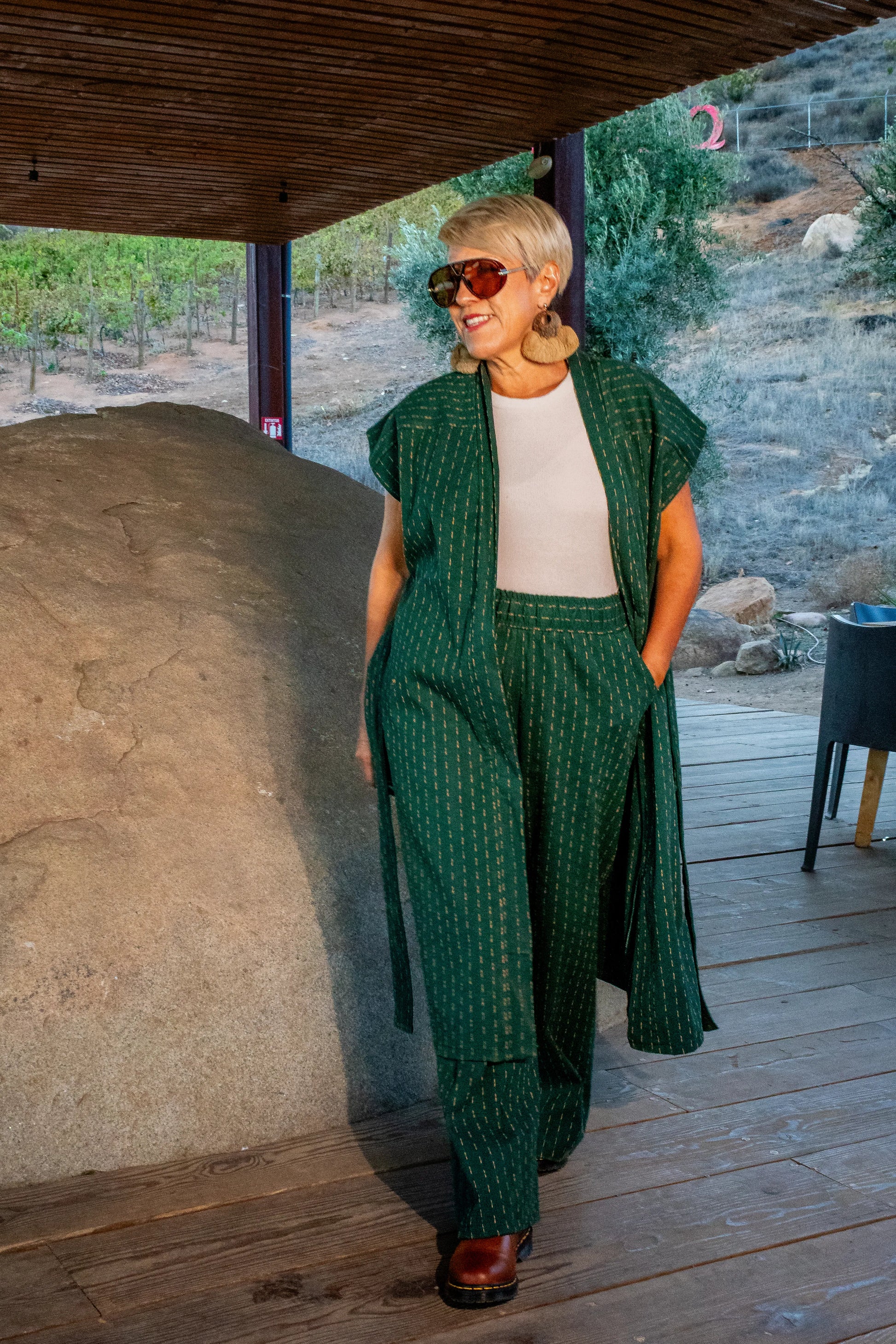 Pantalón Hormiguita, moda artesanal (pieza única) - Nativa de Corazón