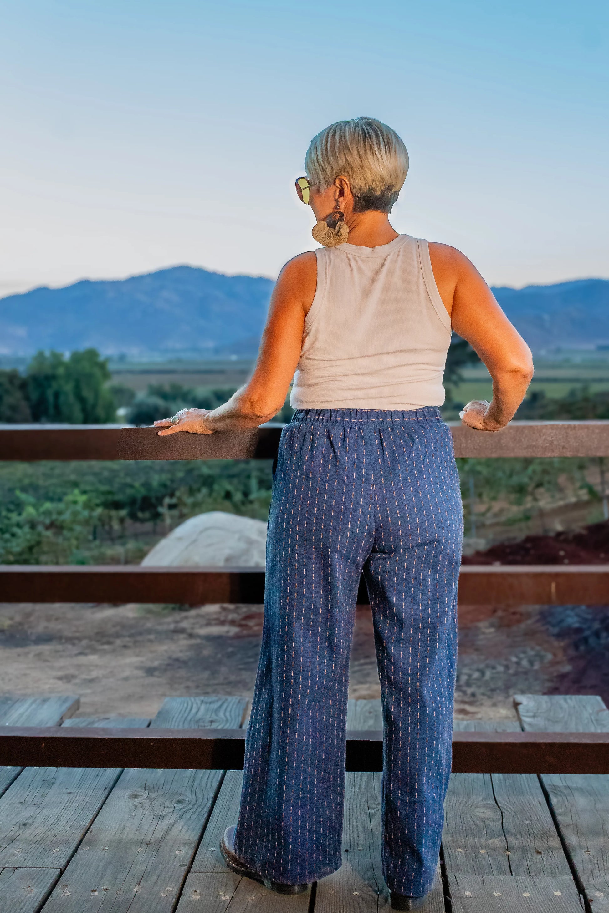 Pantalón Hormiguita, moda artesanal (pieza única) - Nativa de Corazón