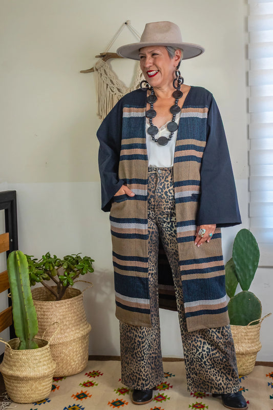 Saco Estelar, moda artesanal (pieza única)