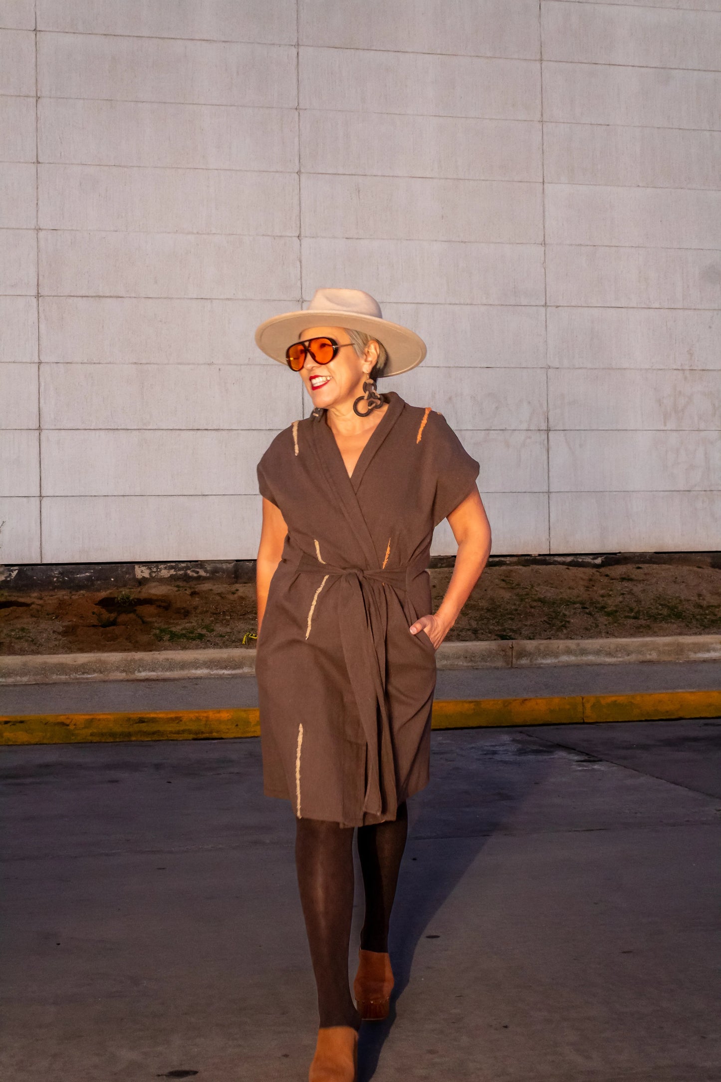 Chaleco Borreguito, moda artesanal (pieza única)