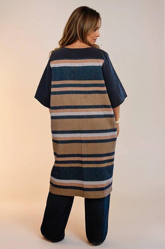 Saco Estelar, moda artesanal (pieza única)