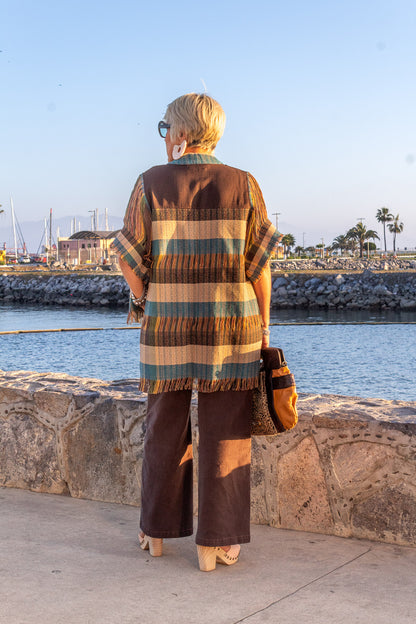 Saco Nexo Terra, moda artesanal (pieza única)