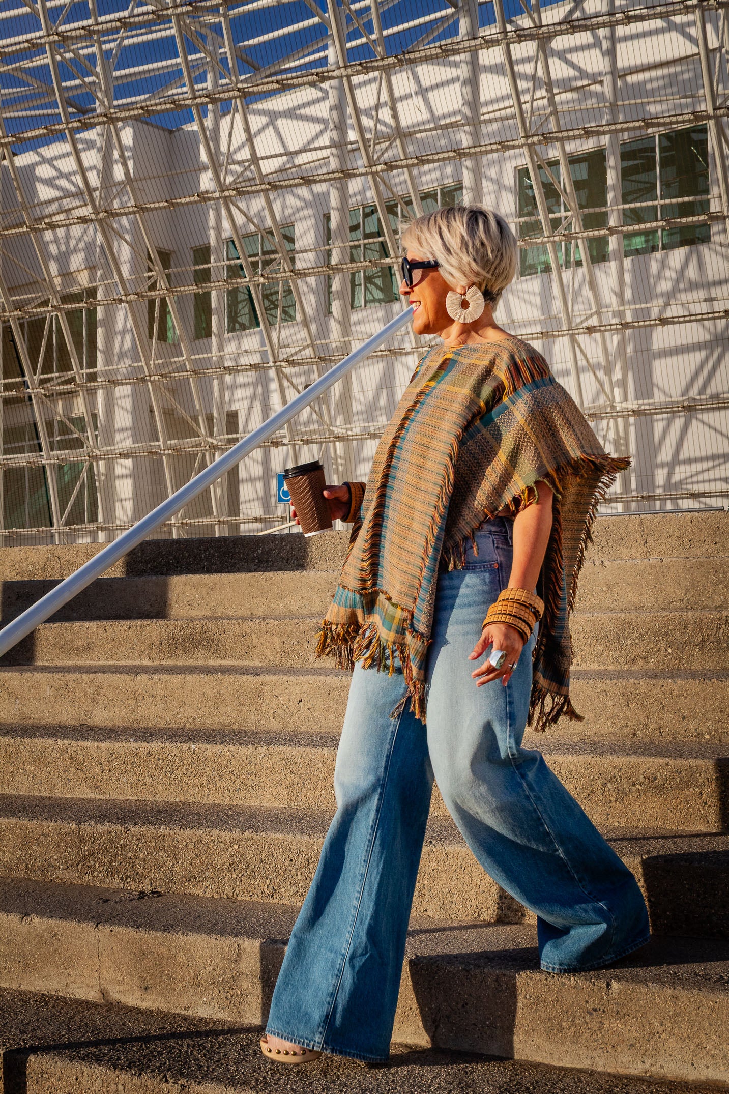 Poncho Nexo, moda artesanal (piezas únicas) - Nativa de Corazón